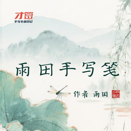雨田手写笺 2