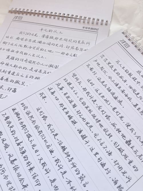 静山随笔体手写体行楷适合大学生行楷书法练字硬笔书法字帖 5
