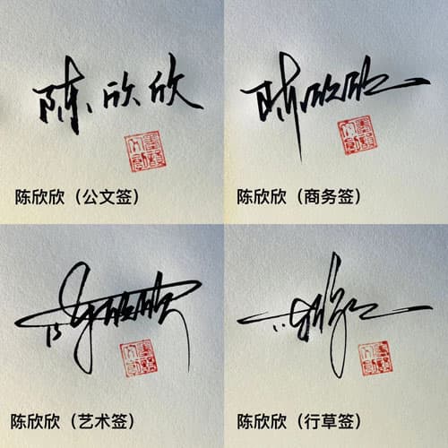 公文商务艺术行草四种风格15天打卡套餐，支持一对一设计师指导，未达预期可退 8