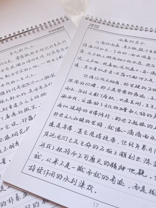 静山随笔体手写体行楷适合大学生行楷书法练字硬笔书法字帖 11