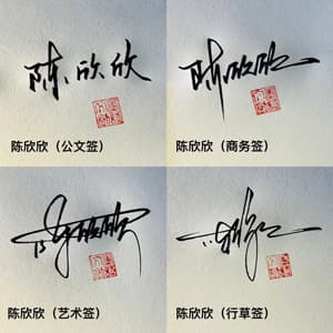 公文商务艺术行草四种风格15天打卡套餐，支持一对一设计师指导，未达预期可退